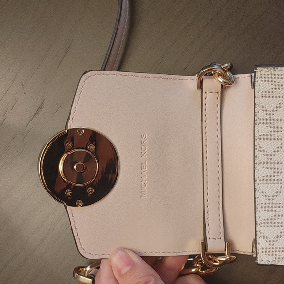 Michael Kors Caramel small NS Phone Crossbody Bag MK - Picture 3 of 4